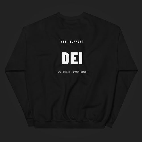 Soft Signal — Yes I Support DEI — Crewneck