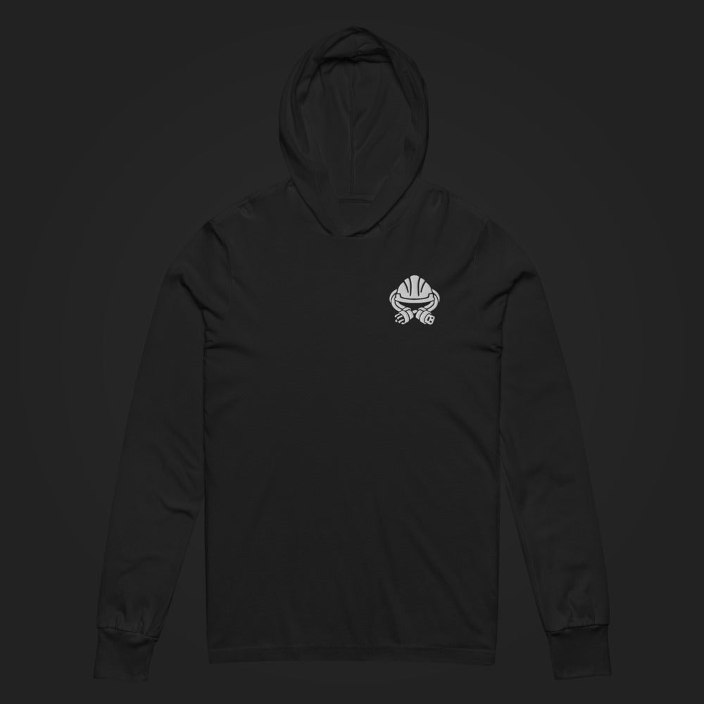 Soft Signal — Yes I Support DEI — Hooded Long Sleeve