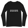 34% of All US Dollars Created Since 2020 — Long Sleeve